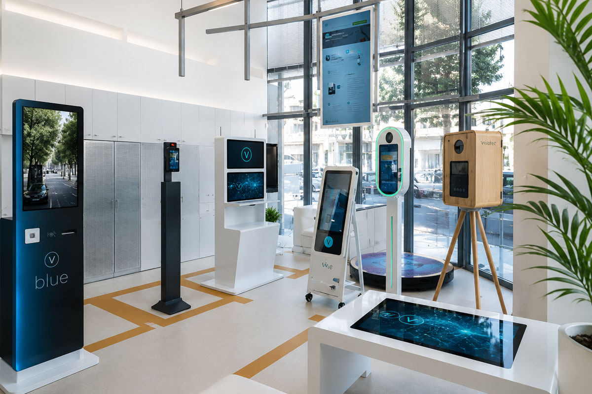 Κεντρικό κατάστημα Visiotec - χώρος υποδοχής
